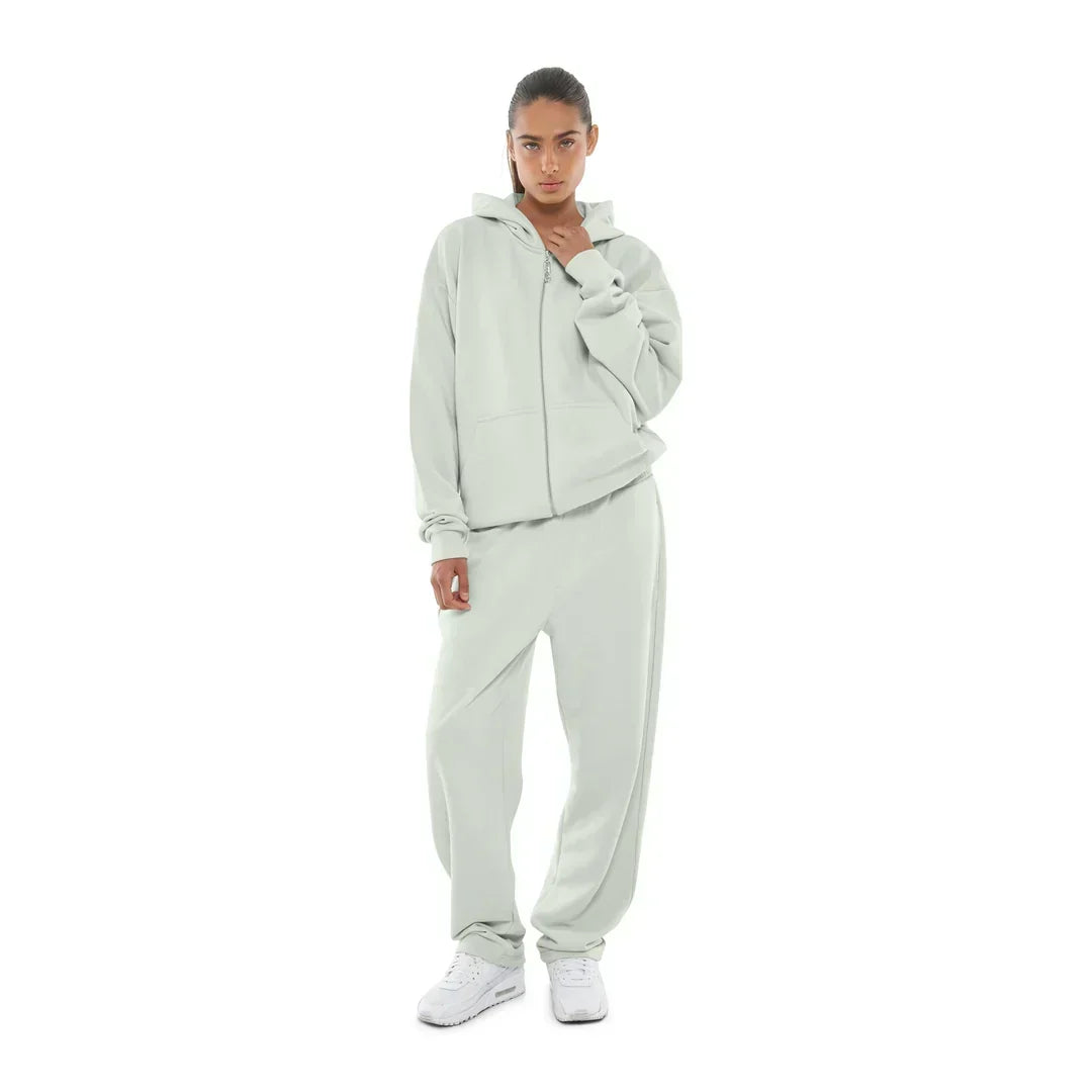 ZIP-UP FROSTED MINT