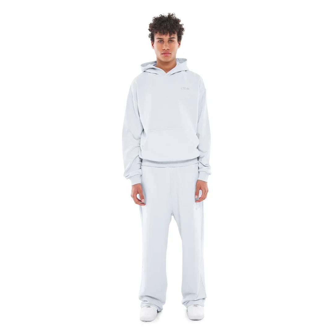 HOODIE CHALK BLUE
