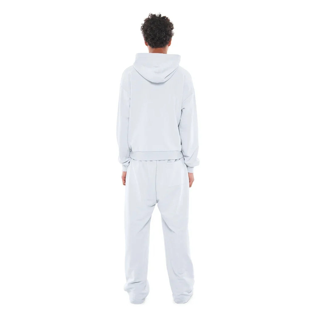 OPEN LEG JOGGER CHALK BLUE