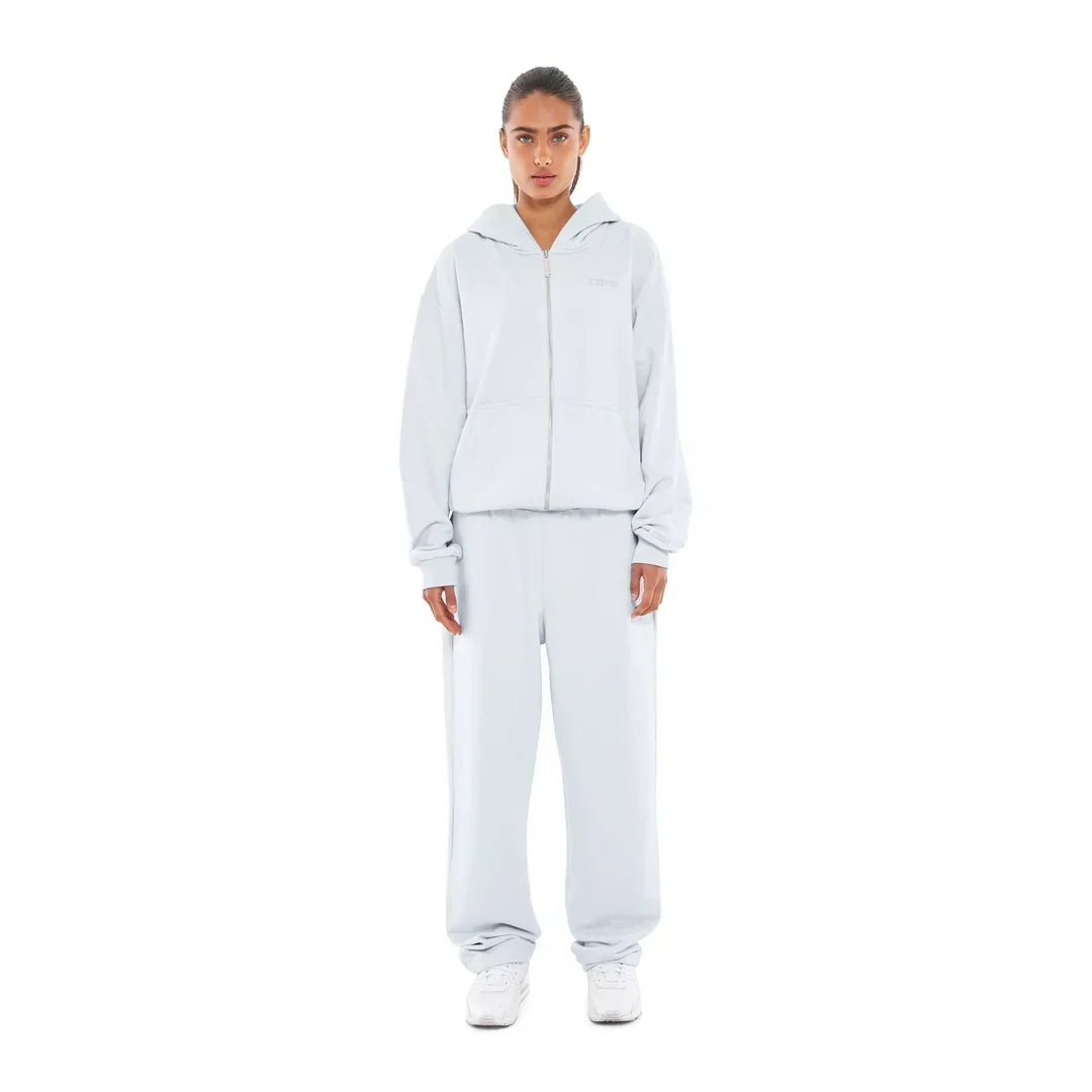 ZIP-UP CHALK BLUE
