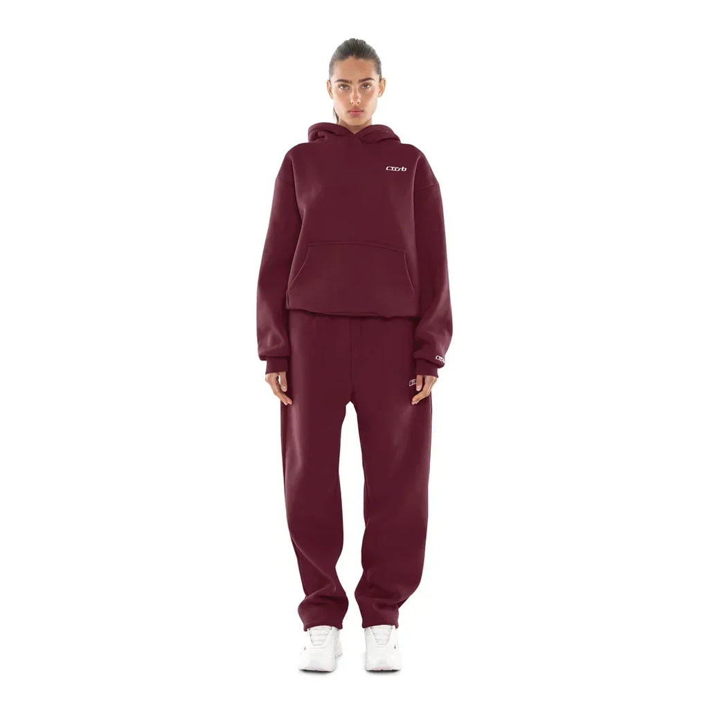 HOODIE BLACK CHERRY