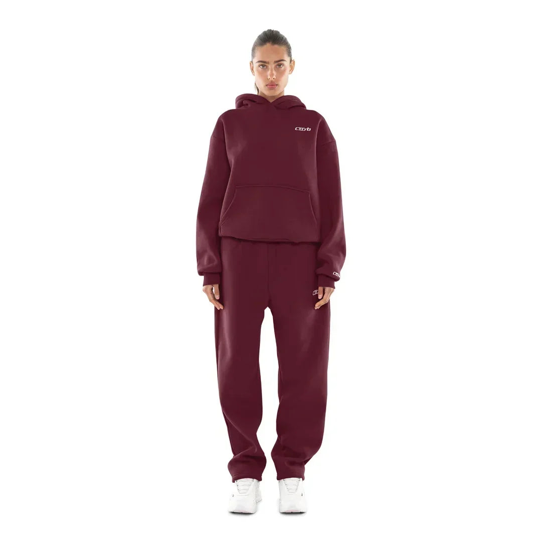 HOODIE BLACK CHERRY
