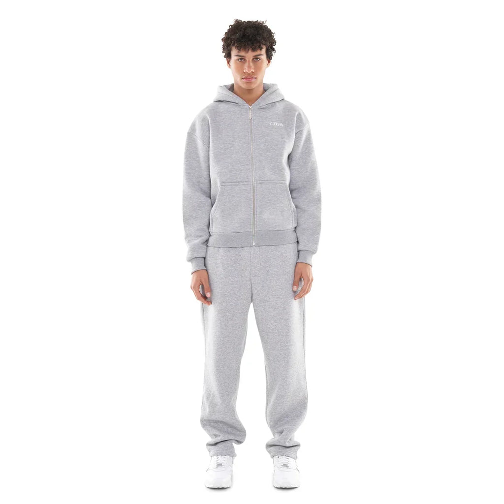 ZIP-UP GREY MELANGE