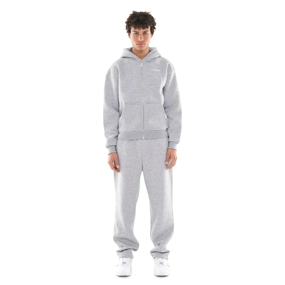 ZIP-UP GREY MELANGE