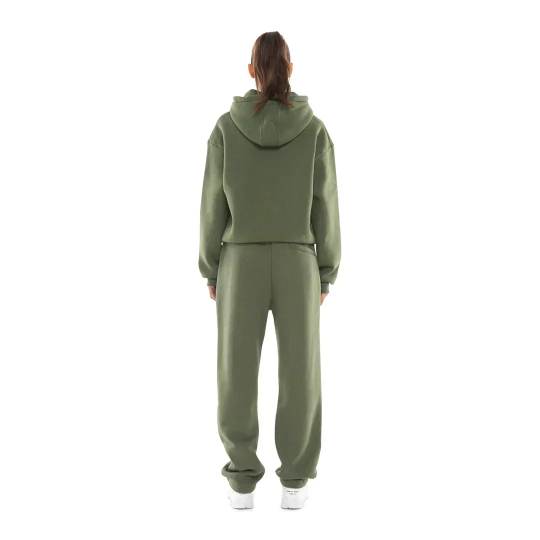 OPEN LEG JOGGER BRONZE GREEN