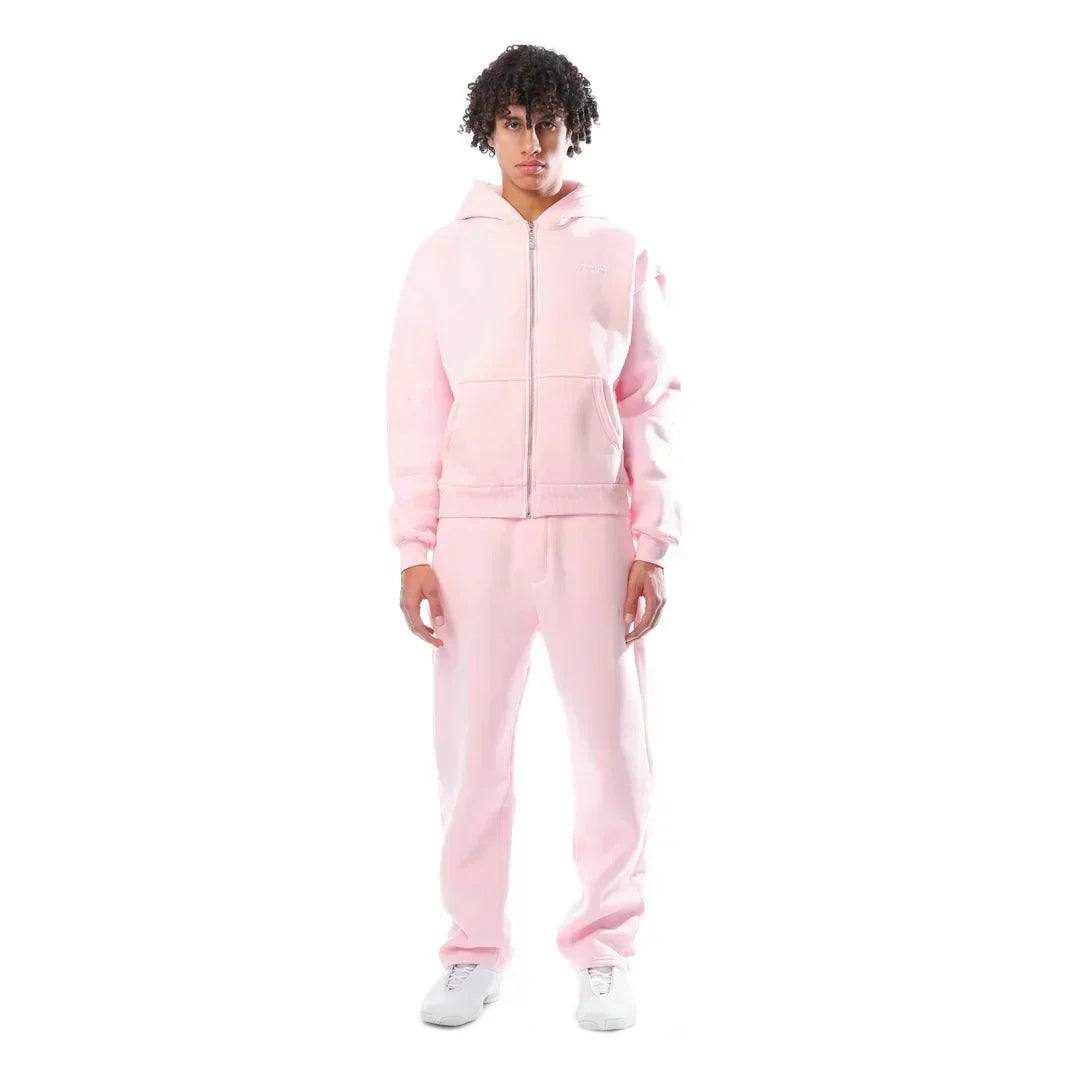 OPEN LEG JOGGER PINK