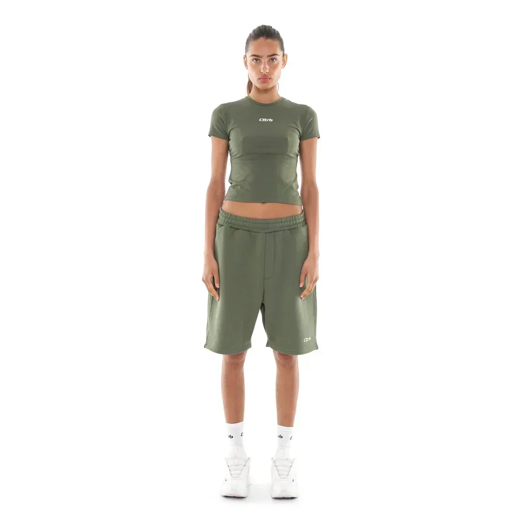 SHORTS BRONZE GREEN