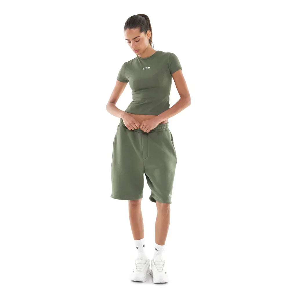 SHORTS BRONZE GREEN