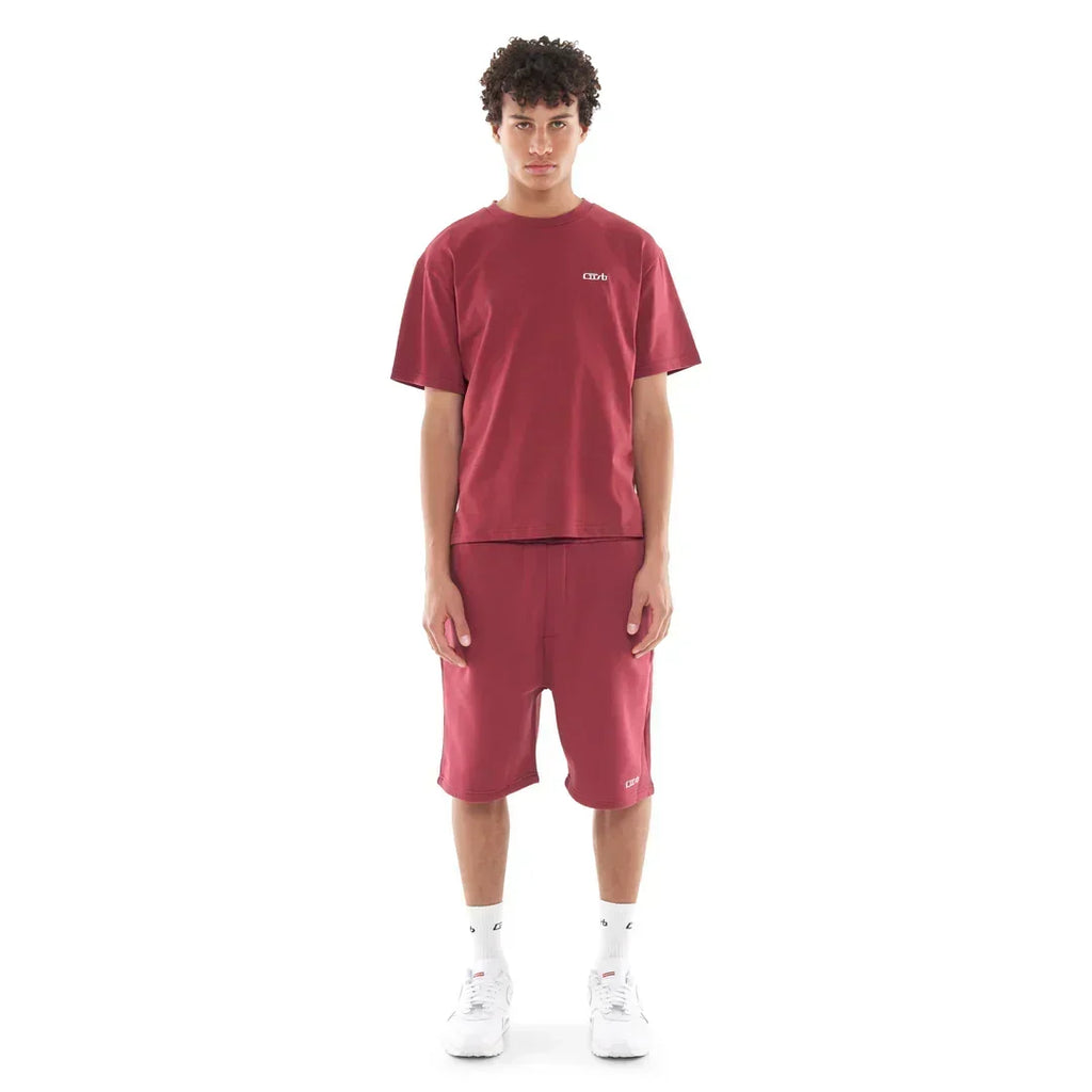 SHORTS RICH RED
