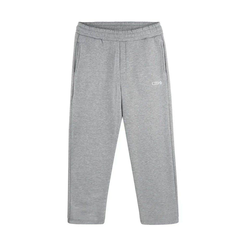 OPEN LEG JOGGER GREY MELANGE